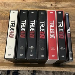 True Blood DVDs seasons 1-7